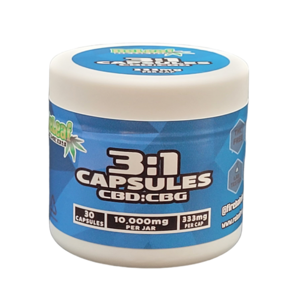 ReLeaf 3:1 CBD:CBG Capsules - 333mg Caps - Image 2