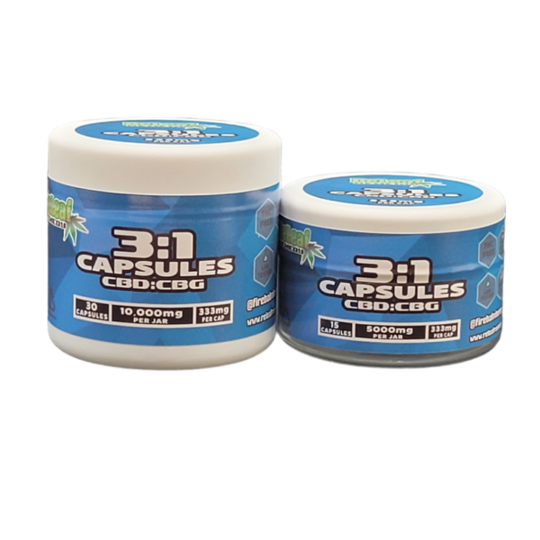 ReLeaf 3:1 CBD:CBG Capsules - 333mg Caps