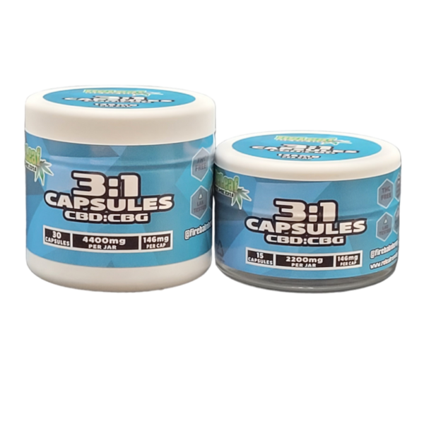 ReLeaf 3:1 CBD:CBG Capsules - 146mg Caps