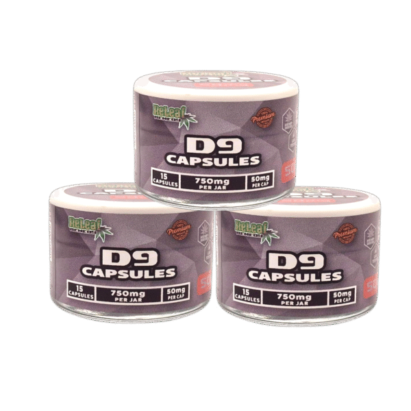 D9 Vegan 50mg Capsules