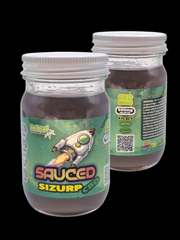 Sauced Infused CBD Syrup 500mg