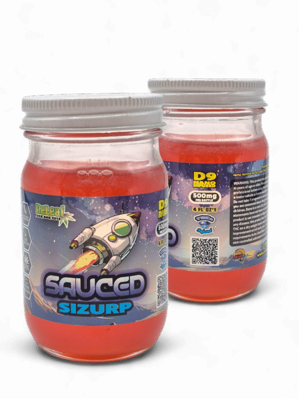 Sauced D9 Infused Syrup 500mg