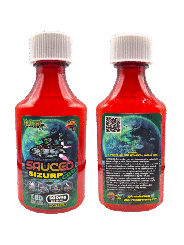 Sauced Infused CBD Syrup 500mg