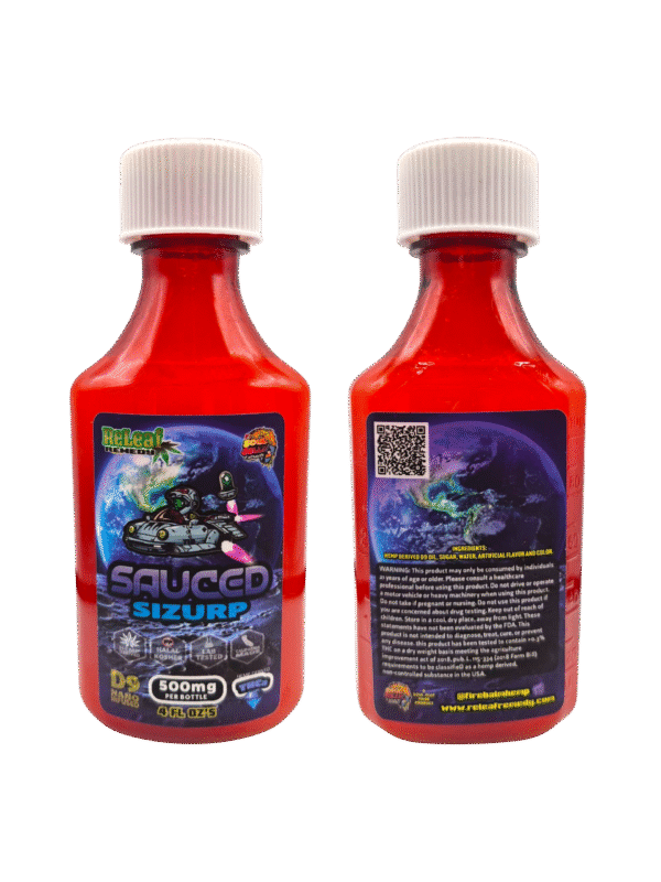 Sauced D9 Infused Syrup 500mg